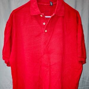 Men's Red Polo Shirt | GAP | Medium